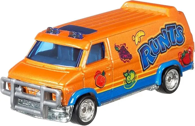 Hot Wheels GMC Customer Panel Van Orange Runts