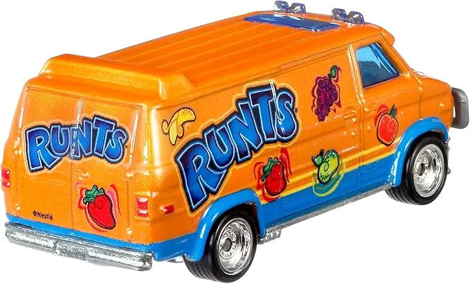 Hot Wheels GMC Customer Panel Van Orange Runts