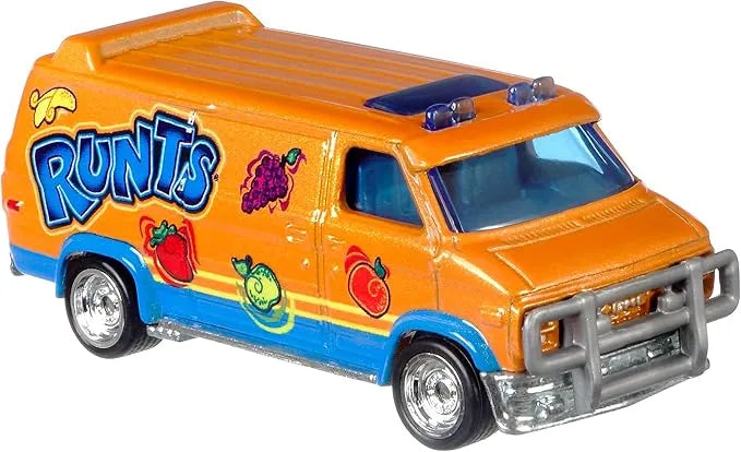 Hot Wheels GMC Customer Panel Van Orange Runts