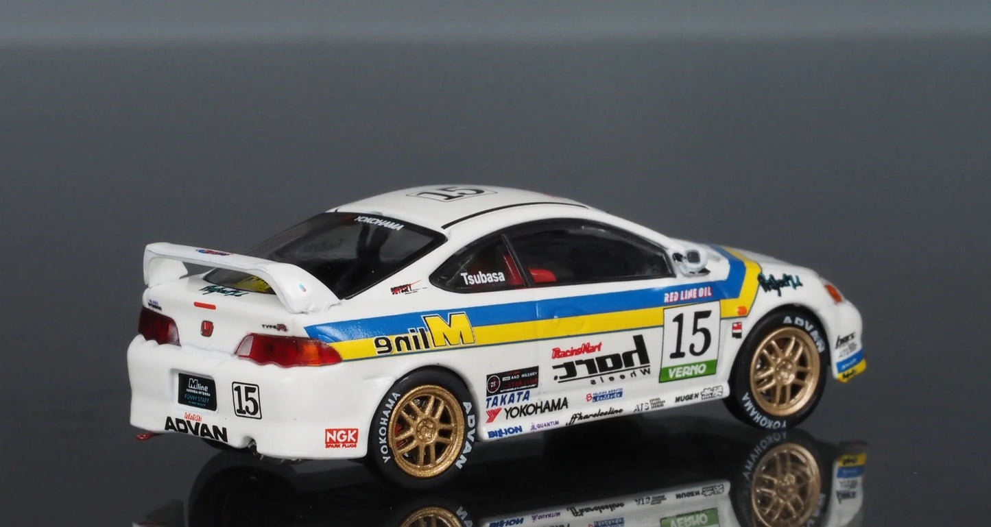 Inno 64 Honda Integra Type R DC5 # 15 2002 White M Line - Verno One Make Race