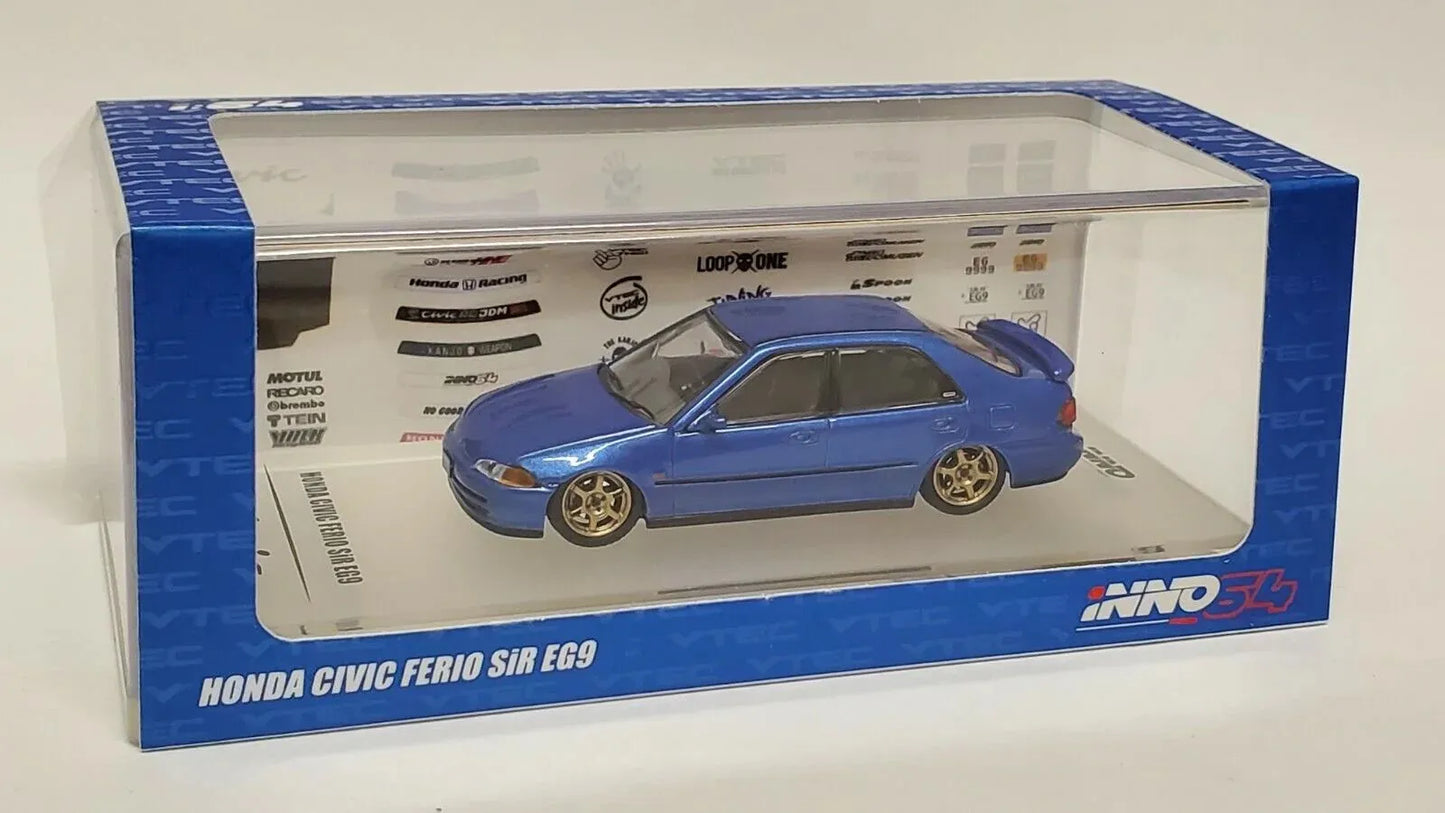 Inno 64 Honda Civic Ferio SiR EG9 Blue