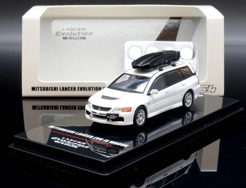 Inno 64 Mitsubishi Lancer Evolution IX Wagon White