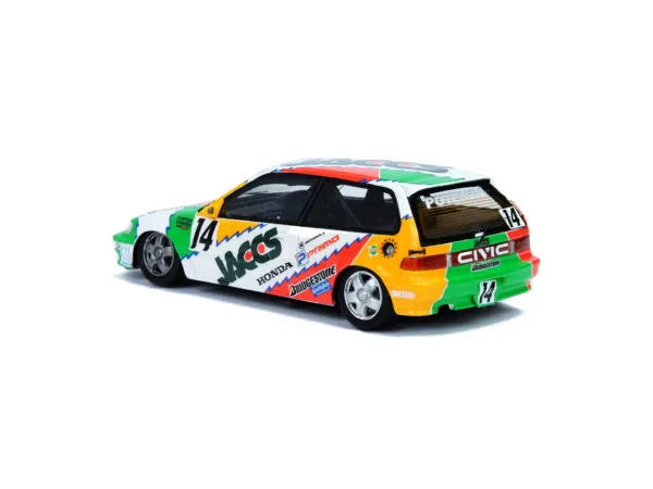 Inno 64 Honda Civic EF9 # 14 1992 White, Green JACSS - Japan Touring Championship