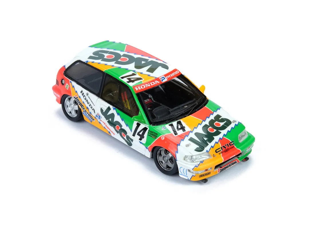 Inno 64 Honda Civic EF9 # 14 1992 White, Green JACSS - Japan Touring Championship