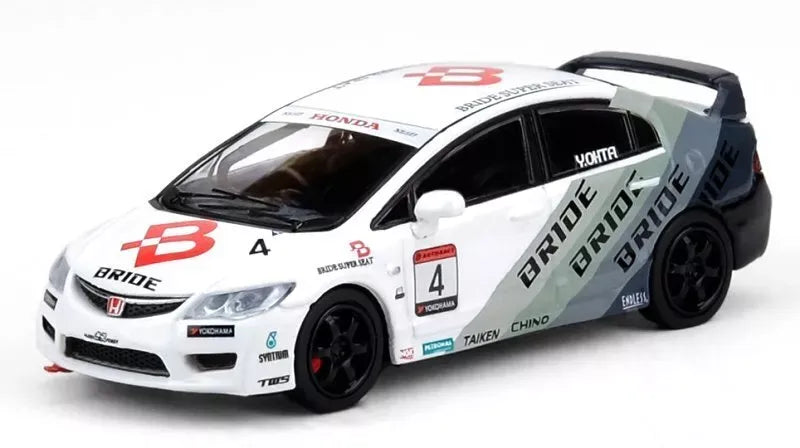 Inno 64 Honda Civic Type-R FD2 # 4 2012 White Bride - Mugen Power Cup