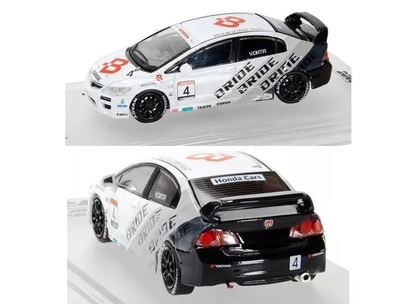Inno 64 Honda Civic Type-R FD2 # 4 2012 White Bride - Mugen Power Cup