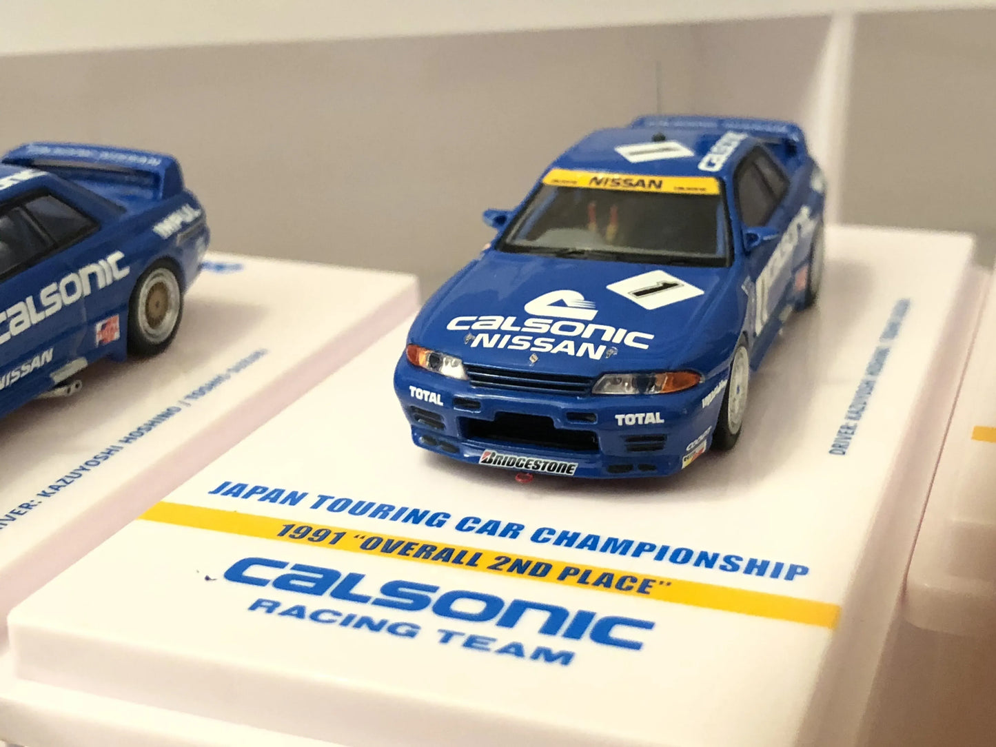 Inno 64 Nissan Skyline GT-R (Calsonic Racing Team) 1991 Blue Japan Touring Car Championship - 2nd place