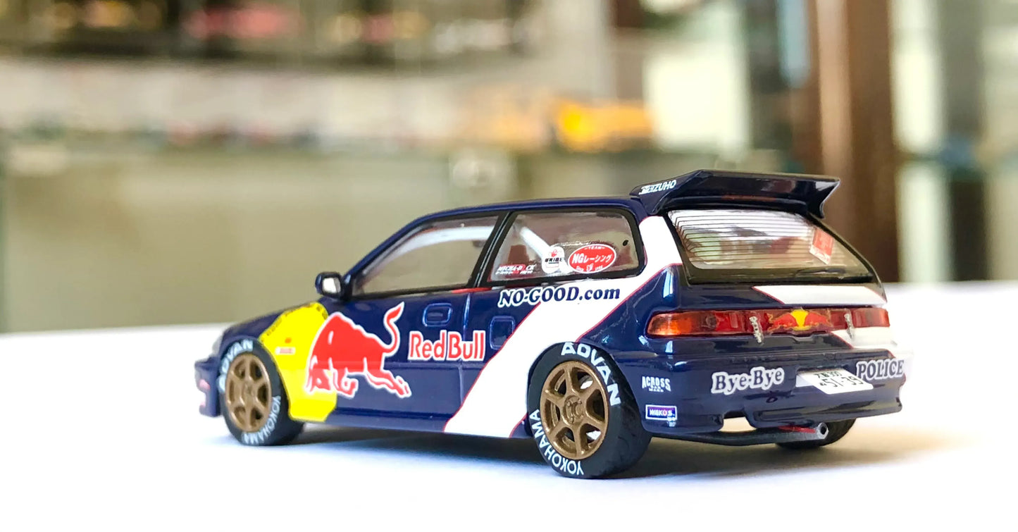Inno 64 Honda Civic EF9 Blue JDM - No Good Racing