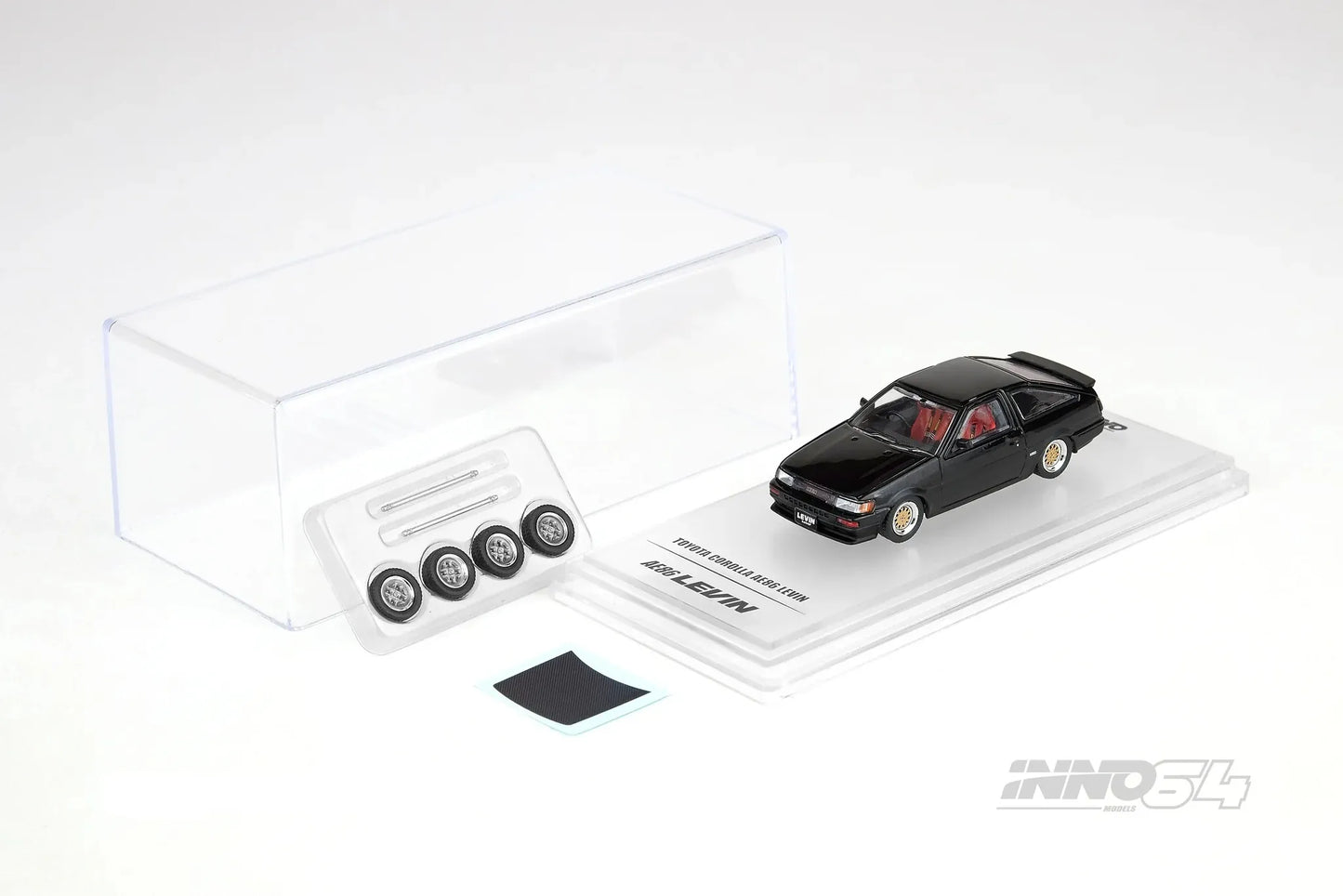 Inno 64 Toyota Corolla AE86 Black LEVIN