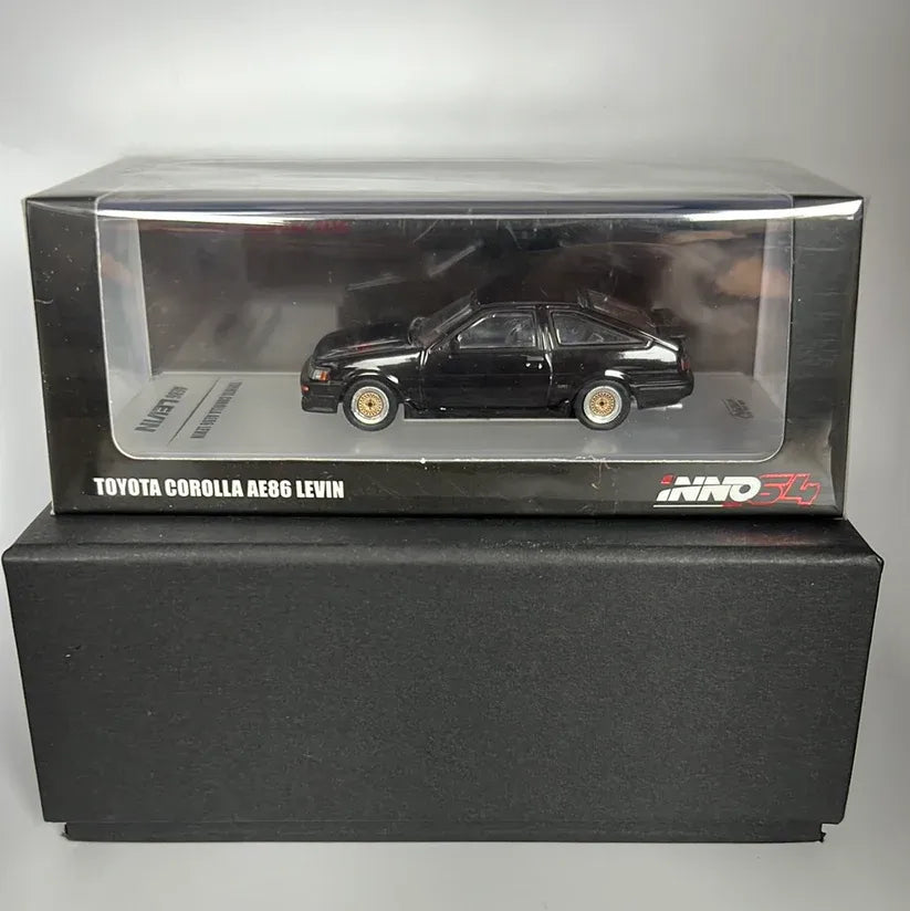Inno 64 Toyota Corolla AE86 Black LEVIN