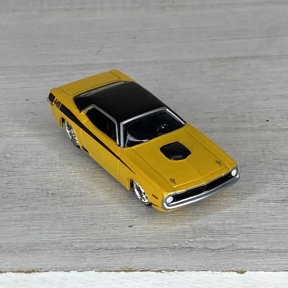 Jada Dub City Plymouth Cuda 440 1970 Yellow Big Time Muscles