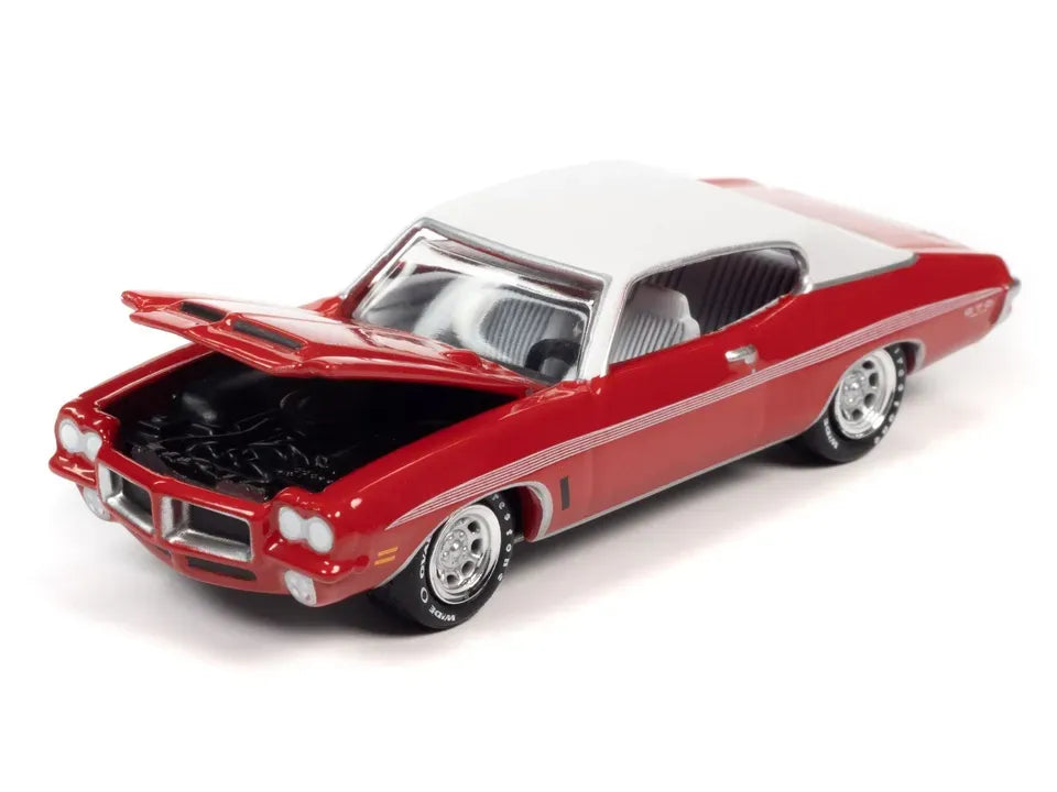 Johnny Lightning Ford Pontiac GTO 1972 Red, White
