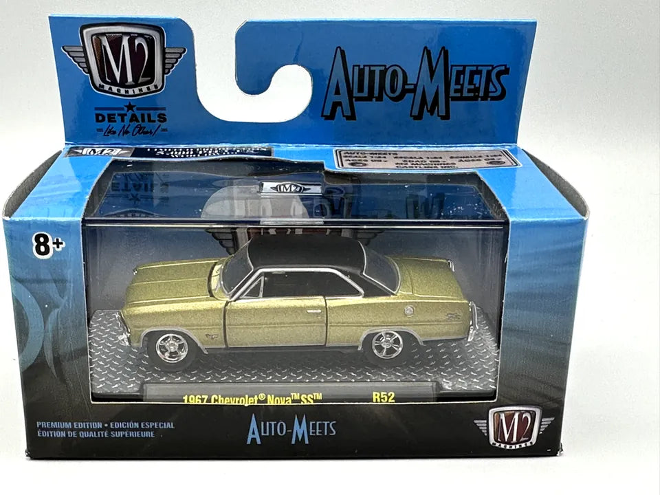 M2 Machines Limited Edition Chevrolet Nova SS 1967 Golden