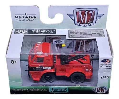 M2 Machines Limited Edition Dodge L600 Tow Truck 1966 Red