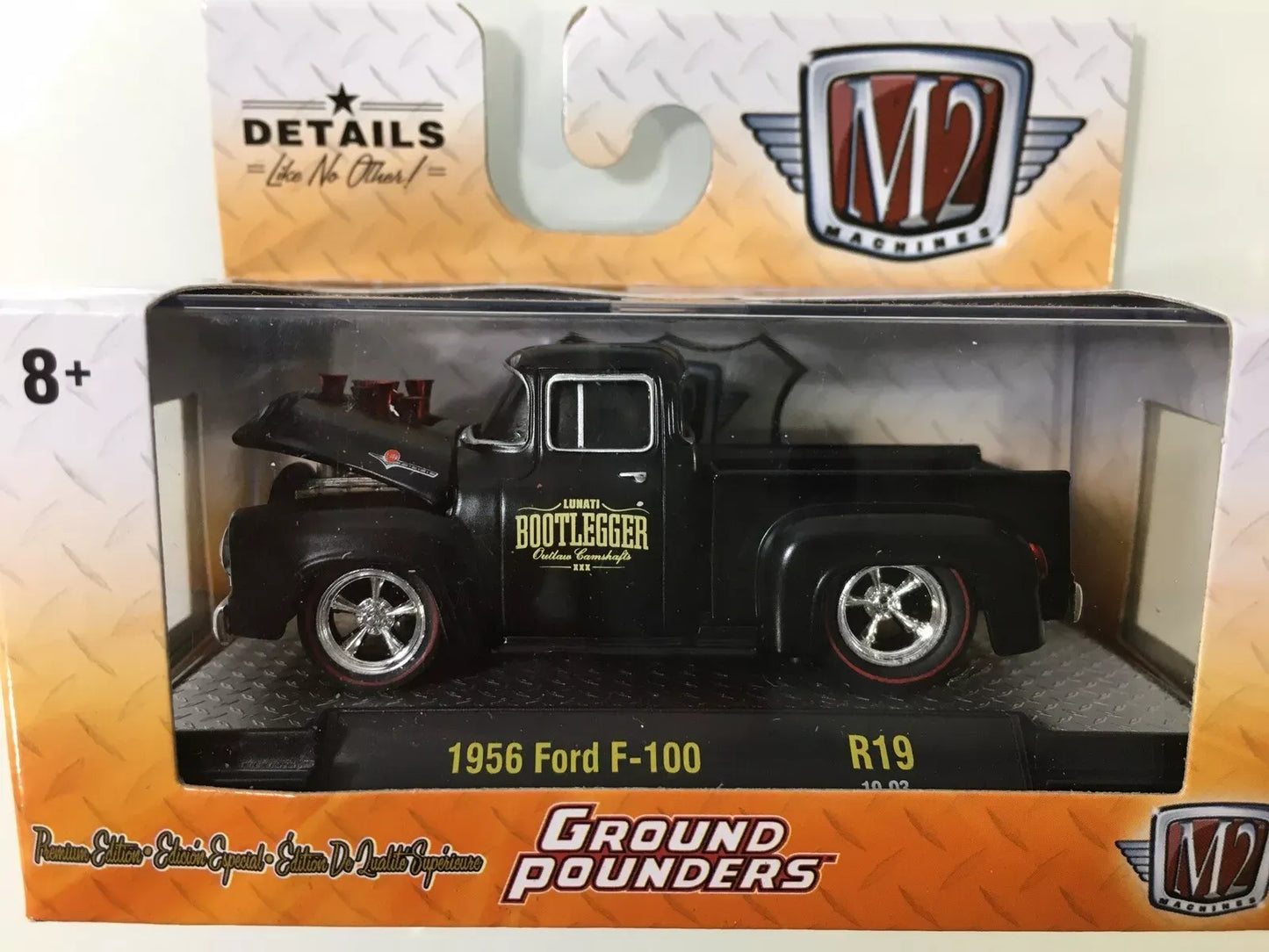 M2 Machines Limited Edition Ford F-100 1956 Black