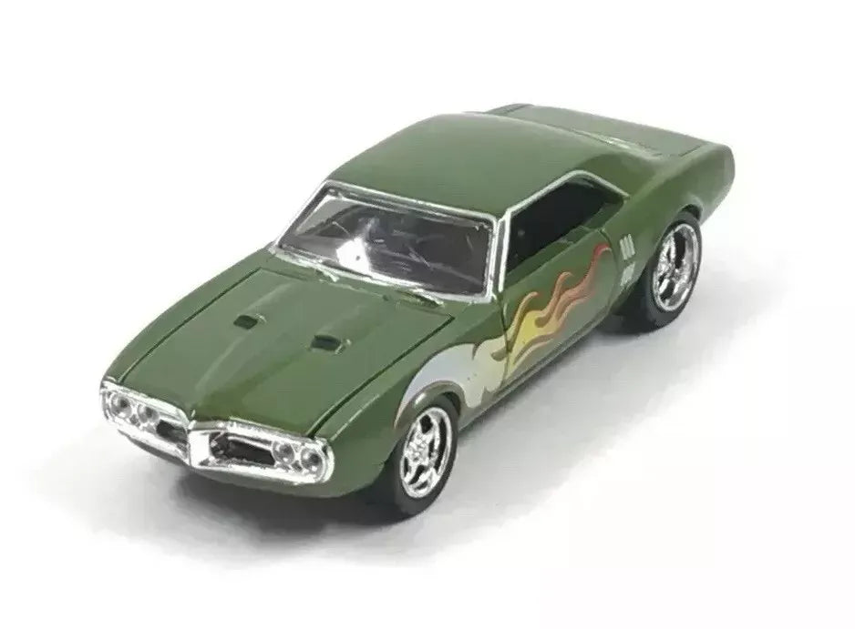 M2 Machines Limited Edition Pontiac Firebird 1968 Green Uncle Sam's Nephew