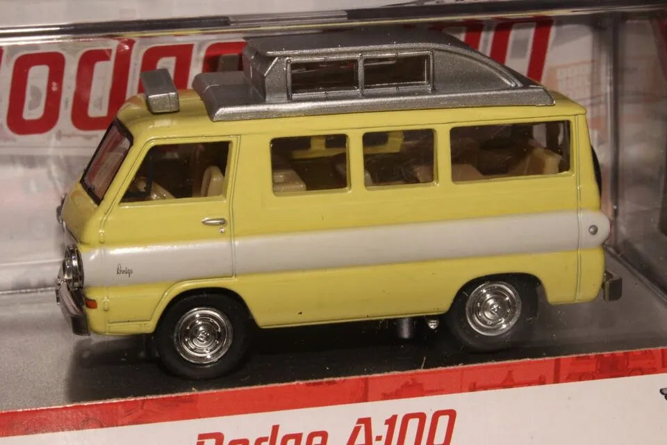 M2 Machines Limited Edition Dodge A100 Camper Van 1965 Yellow