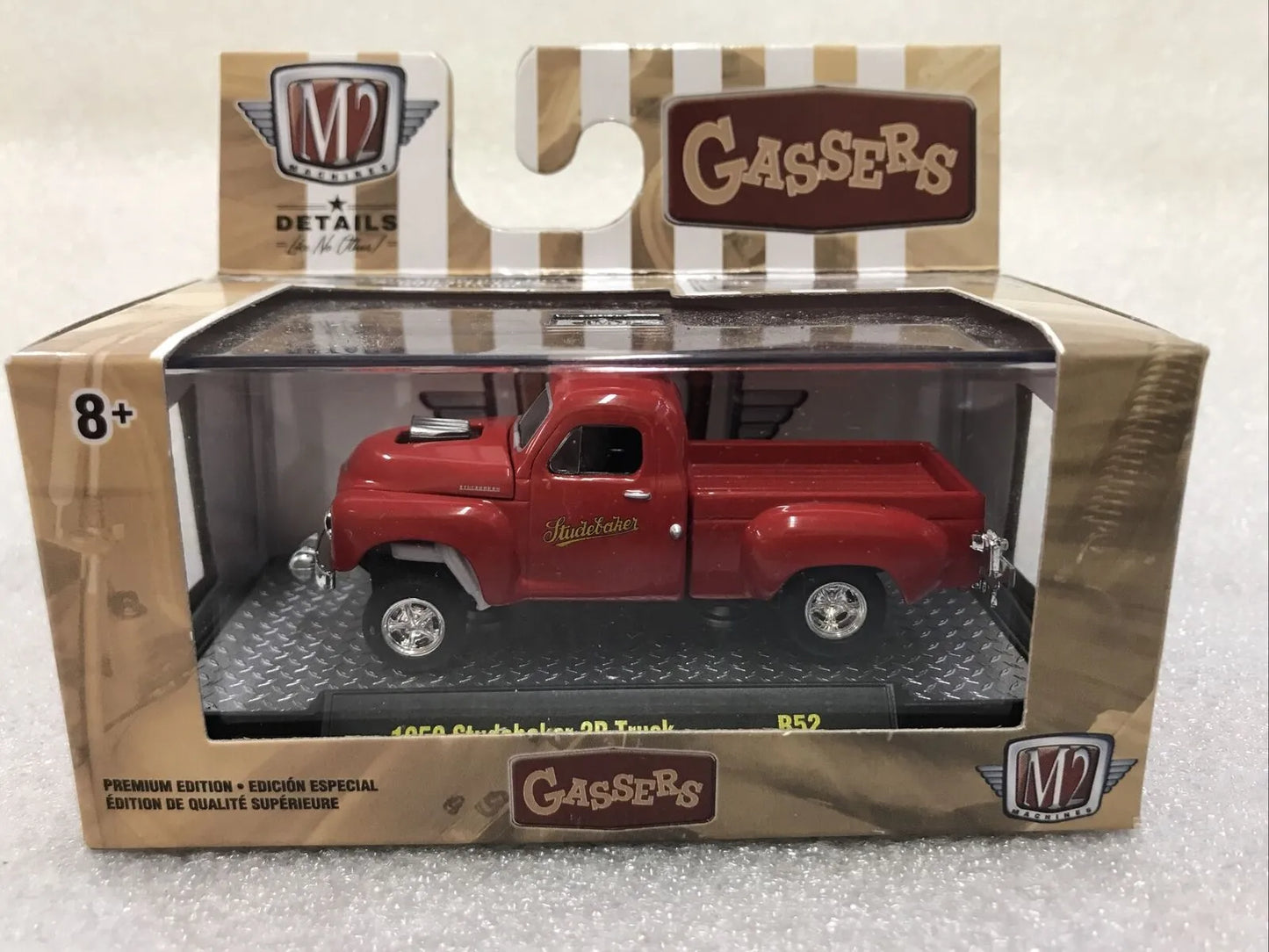 M2 Machines Limited Edition Studebaker 2R Truck 1950 Red