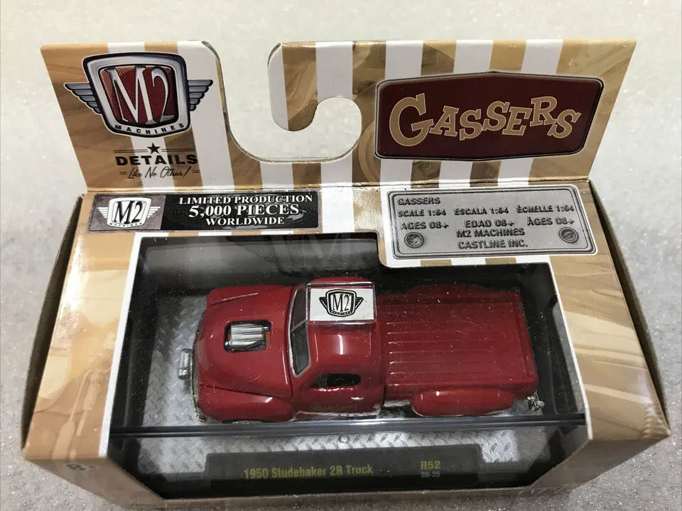 M2 Machines Limited Edition Studebaker 2R Truck 1950 Red