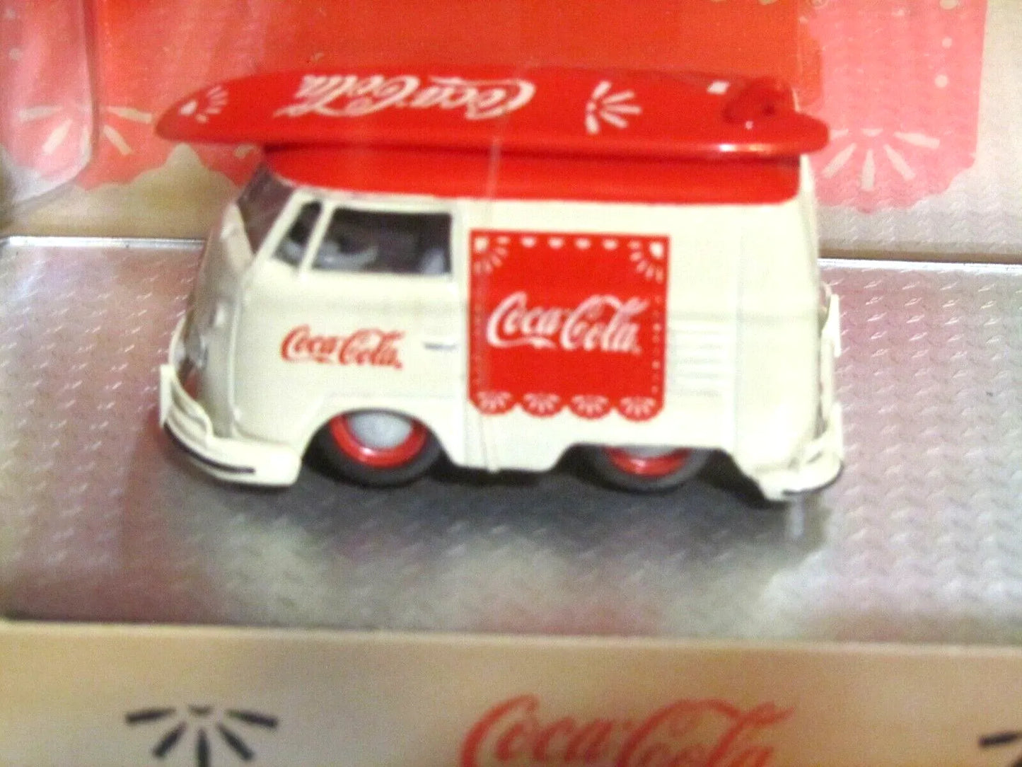 M2 Limited Edition Volkswagen Set of 3 Coca-Cola + Sprite + Fanta 1960 Coca Cola: Red+ Sprite: Green + Fanta: Orange Set of three models