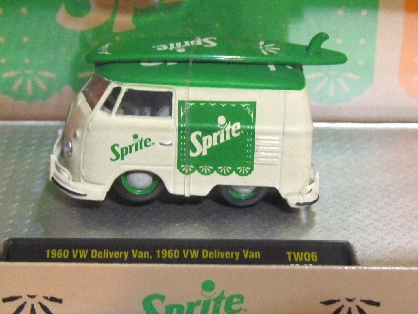 M2 Limited Edition Volkswagen Set of 3 Coca-Cola + Sprite + Fanta 1960 Coca Cola: Red+ Sprite: Green + Fanta: Orange Set of three models