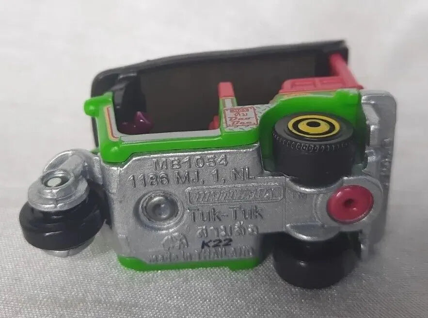 Matchbox Tuk-Tuk Green, Black