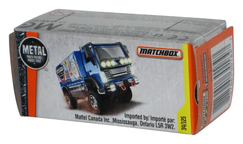 Matchbox Industrial Dessert Thunder V16 Blue, Grey
