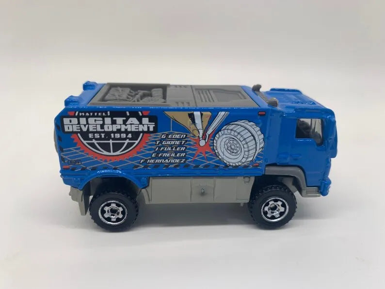 Matchbox Industrial Dessert Thunder V16 Blue, Grey