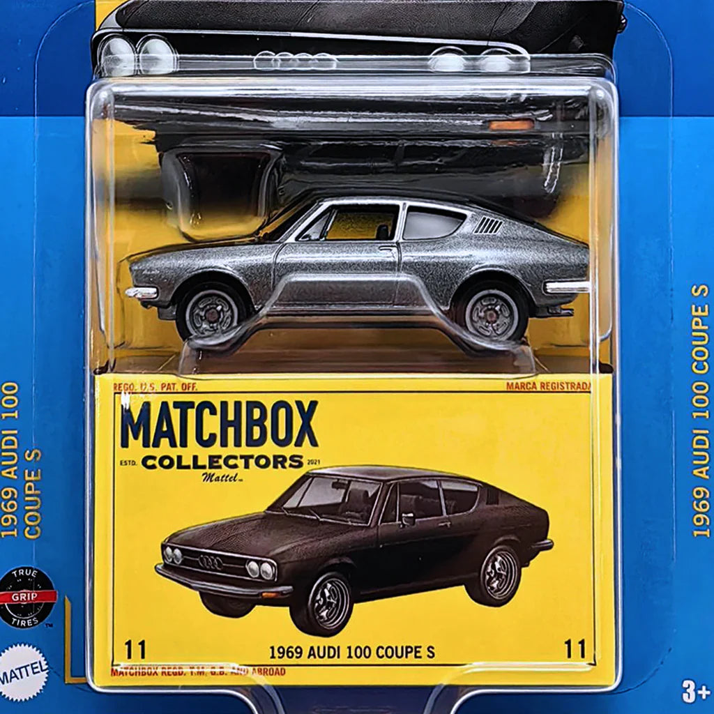 Matchbox Audi 100 Coupe S 1969 Grey