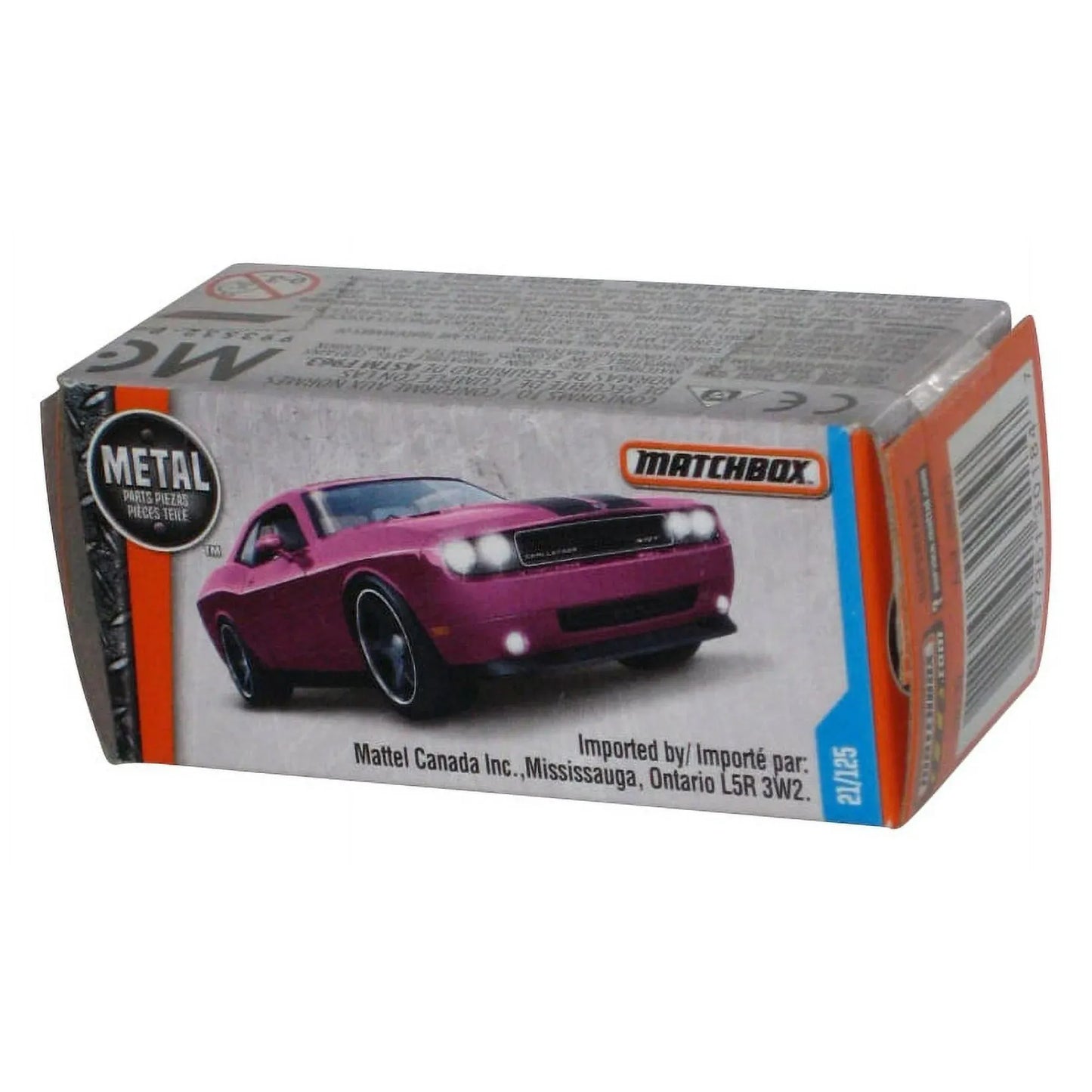 Matchbox Dodge Challenger SRT8 Purple