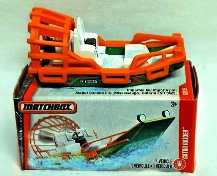 Matchbox MBX Gator Raider Orange, White
