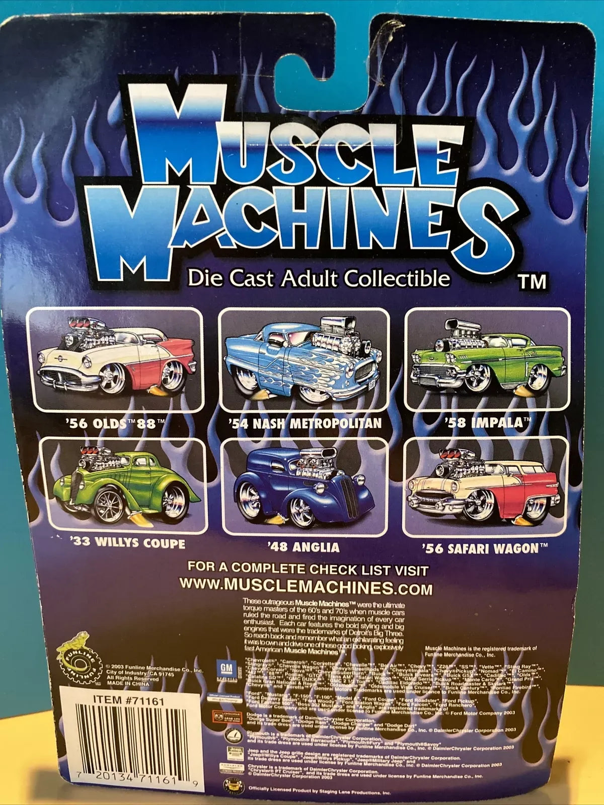 Muscle Machines Ford Anglia 1948 Orange