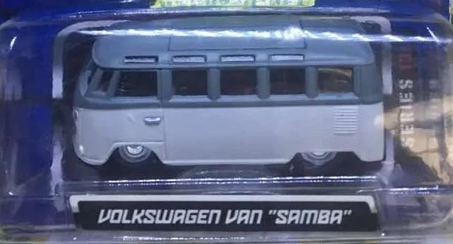 Maisto Volkswagen Van Samba White & Grey