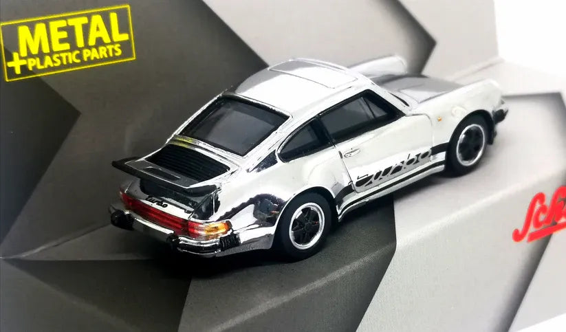 Schuco Hong Kong Exclusive Porsche 911 (930) Turbo Silver