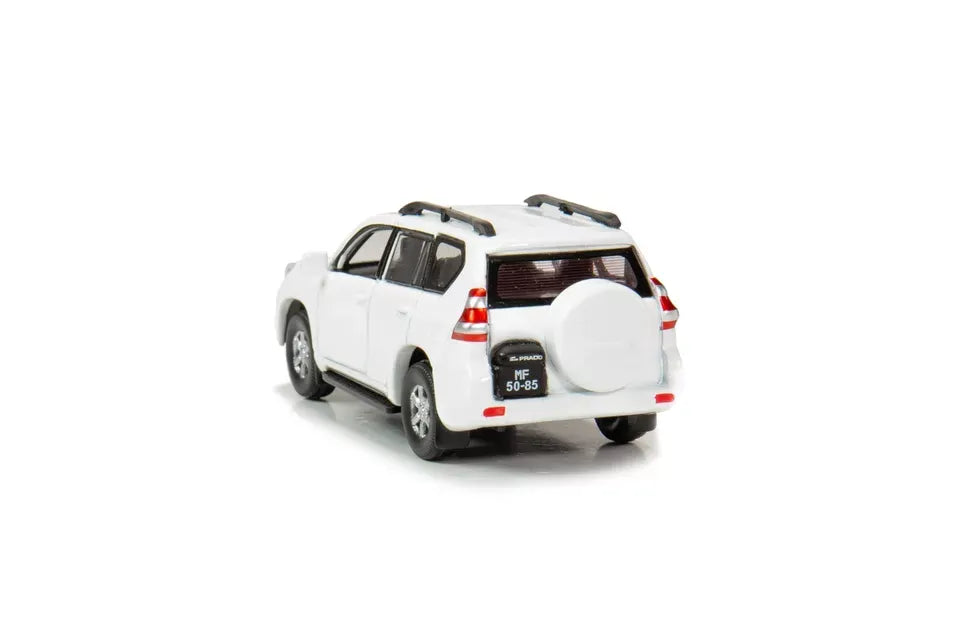 Tiny HK Toyota Prado Macau White 22