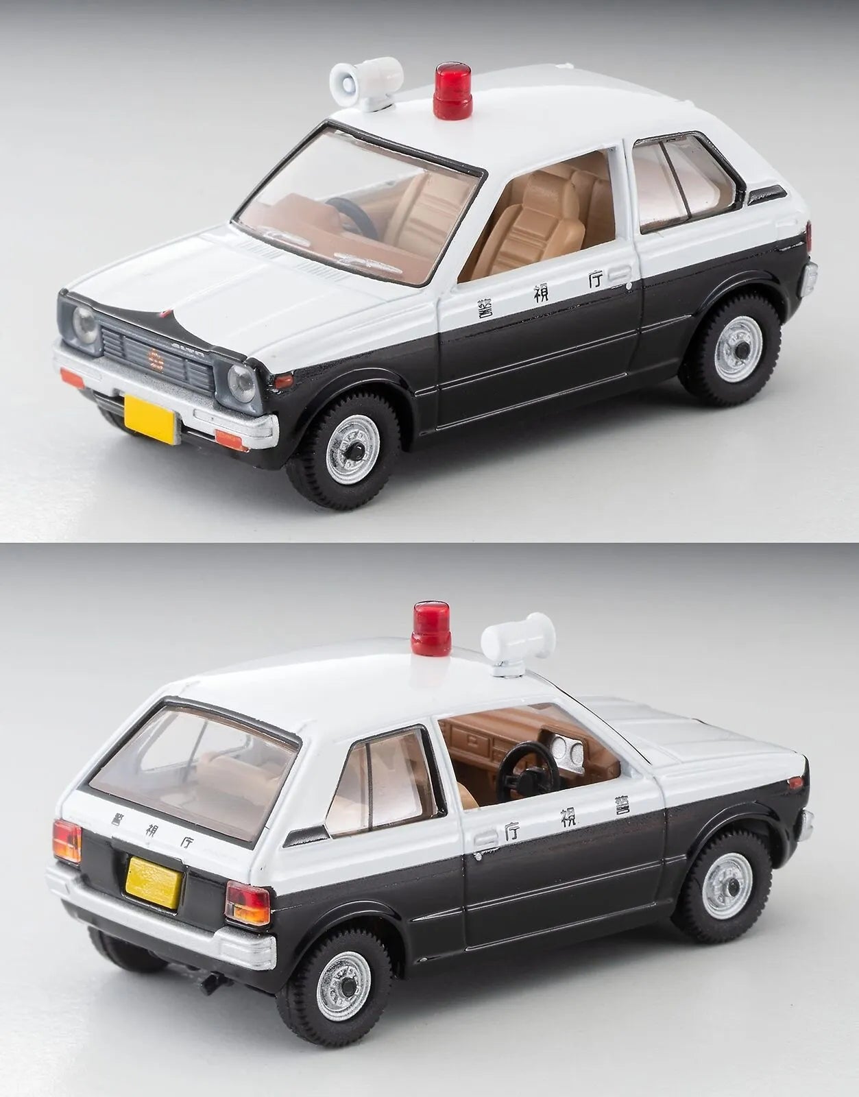 Tomy TLVN Suzuki Alto Patrol Car - (Suzuki FX) White, Black 263