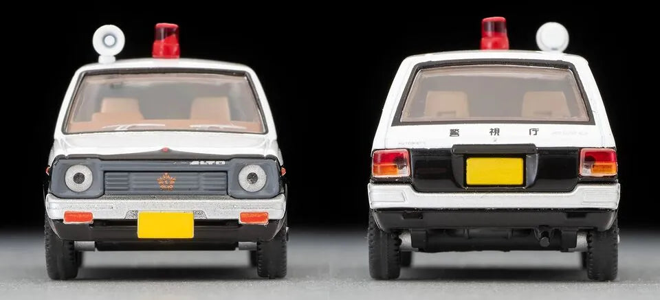 Tomy TLVN Suzuki Alto Patrol Car - (Suzuki FX) White, Black 263