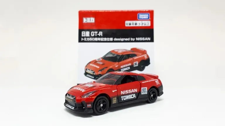 Tomy 50th Anniversary Edition Nissan GT-R Red