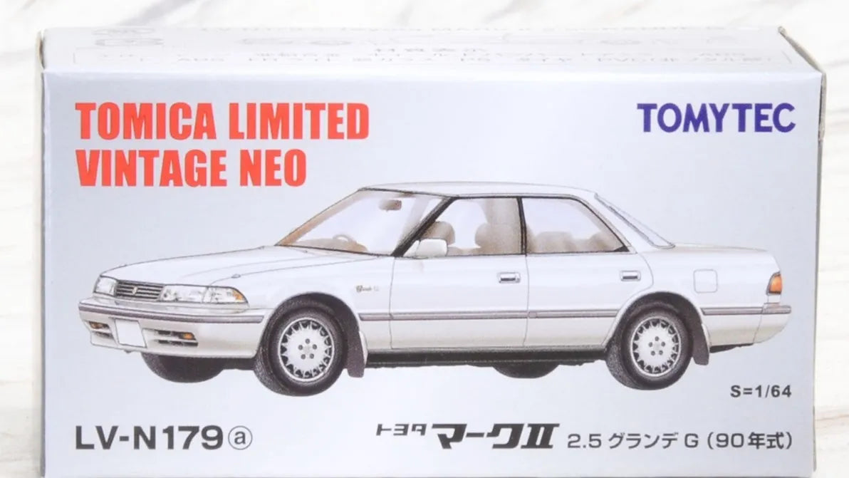 Tomica - Tomy - Takara TomyTec TLVN Toyota Mark II X80 - (3.0) Grande G 2018 Golden 179