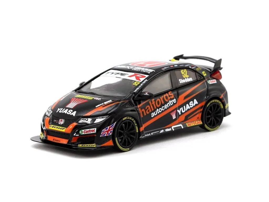 Tarmac Honda Honda Civic Type R FK2 BTCC 2017 Black Gordon Shedden