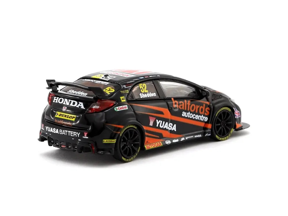 Tarmac Honda Honda Civic Type R FK2 BTCC 2017 Black Gordon Shedden
