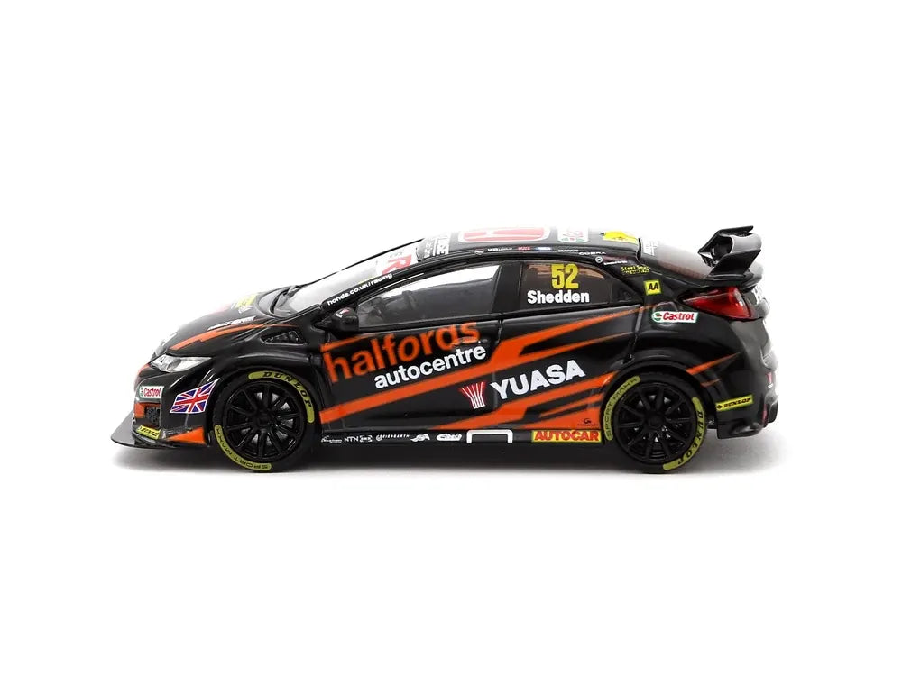 Tarmac Honda Honda Civic Type R FK2 BTCC 2017 Black Gordon Shedden