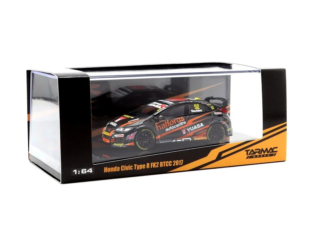 Tarmac Honda Honda Civic Type R FK2 BTCC 2017 Black Gordon Shedden