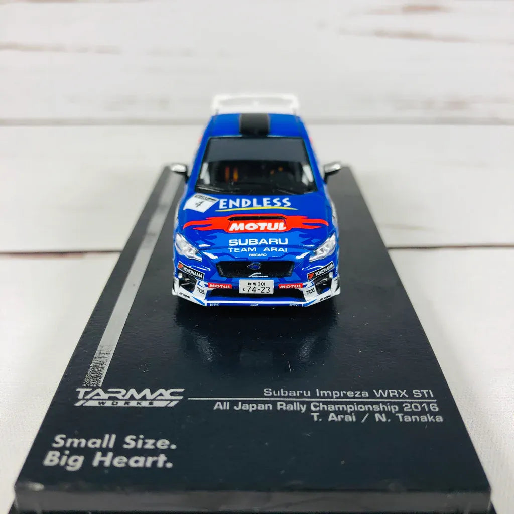 Tarmac Subaru Impreza WRX STI 2016 Blue, White All Japan Rally Championship