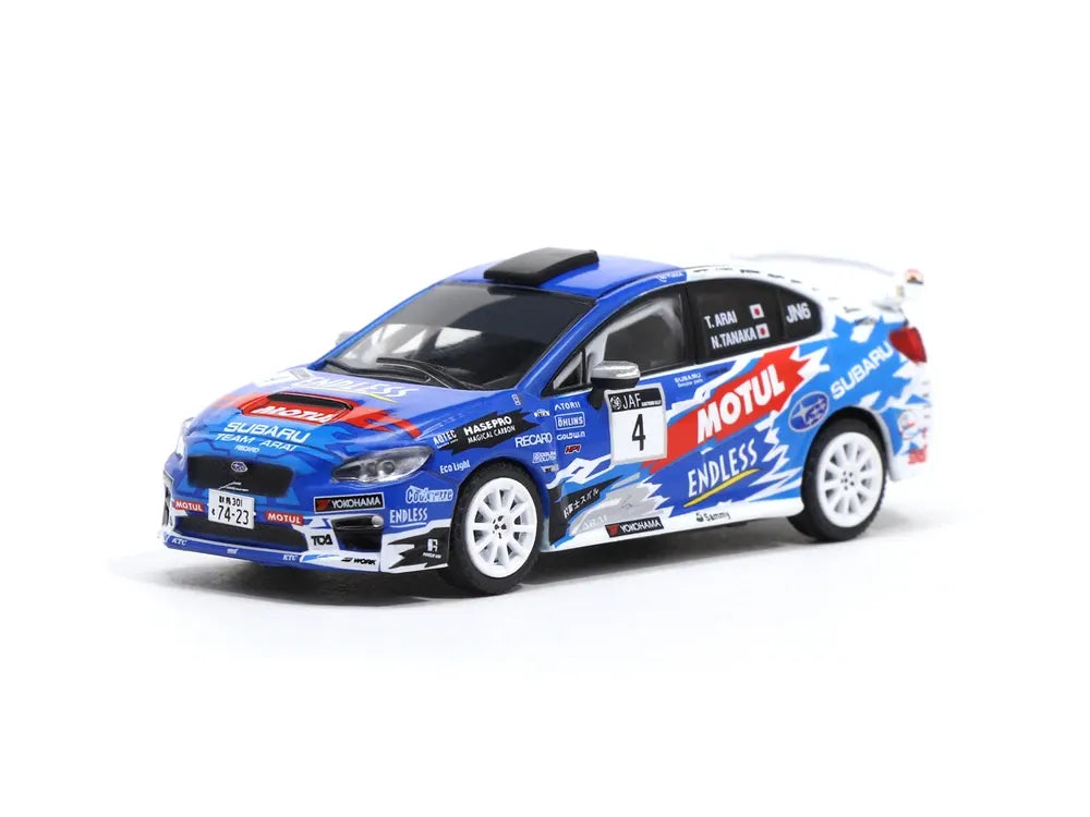 Tarmac Subaru Impreza WRX STI 2016 Blue, White All Japan Rally Championship