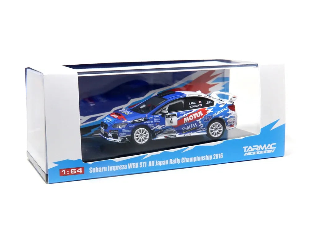 Tarmac Subaru Impreza WRX STI 2016 Blue, White All Japan Rally Championship
