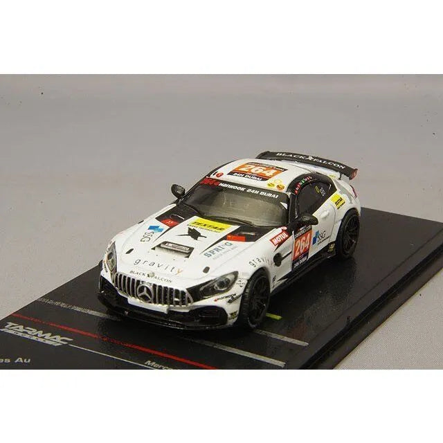 Tarmac Mercedes AMG GT4 Dubai 24H 2018 White Branding