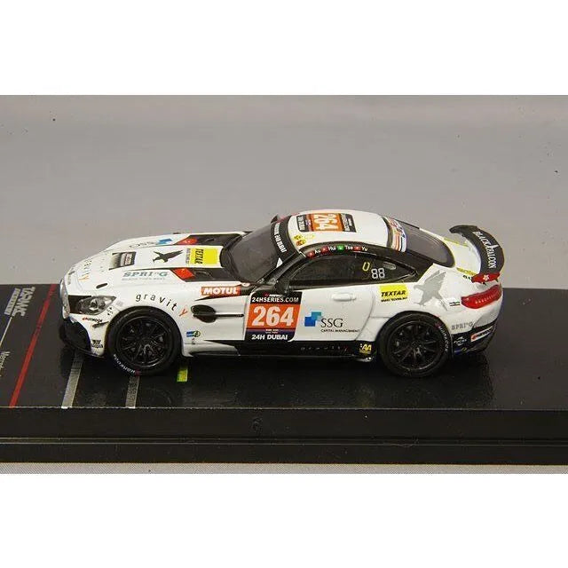 Tarmac Mercedes AMG GT4 Dubai 24H 2018 White Branding