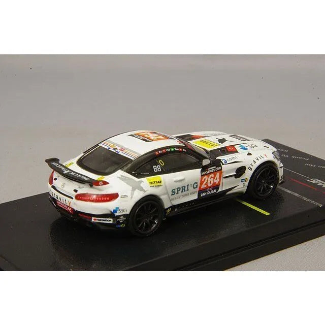Tarmac Mercedes AMG GT4 Dubai 24H 2018 White Branding