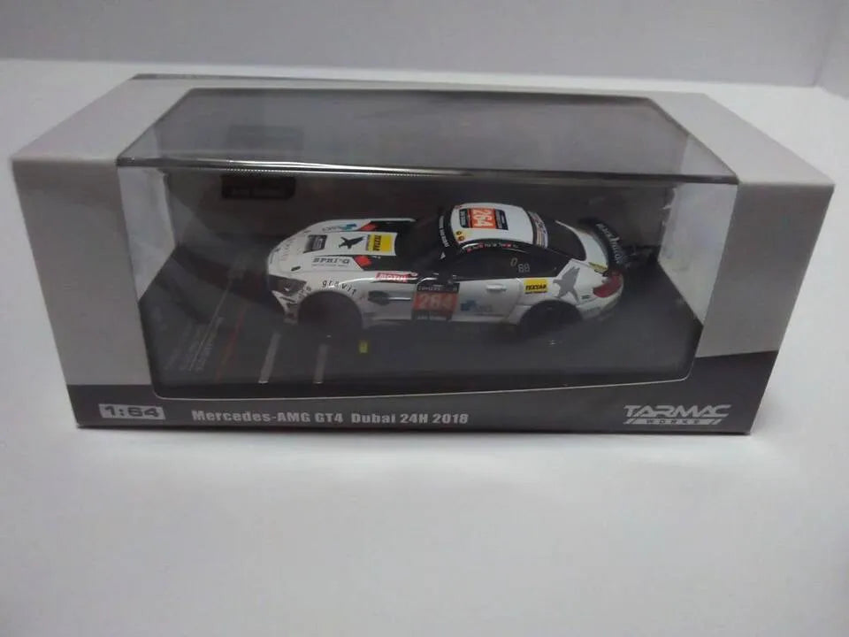 Tarmac Mercedes AMG GT4 Dubai 24H 2018 White Branding
